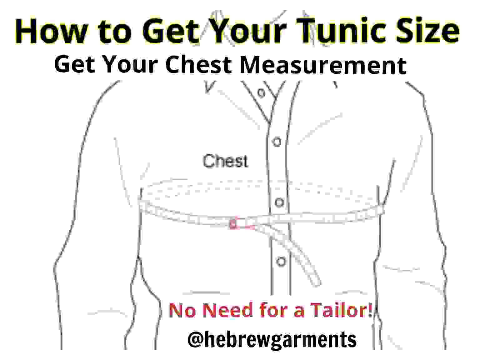 Learn how to take your measurements | Hebrew Garments making Set-apart ...